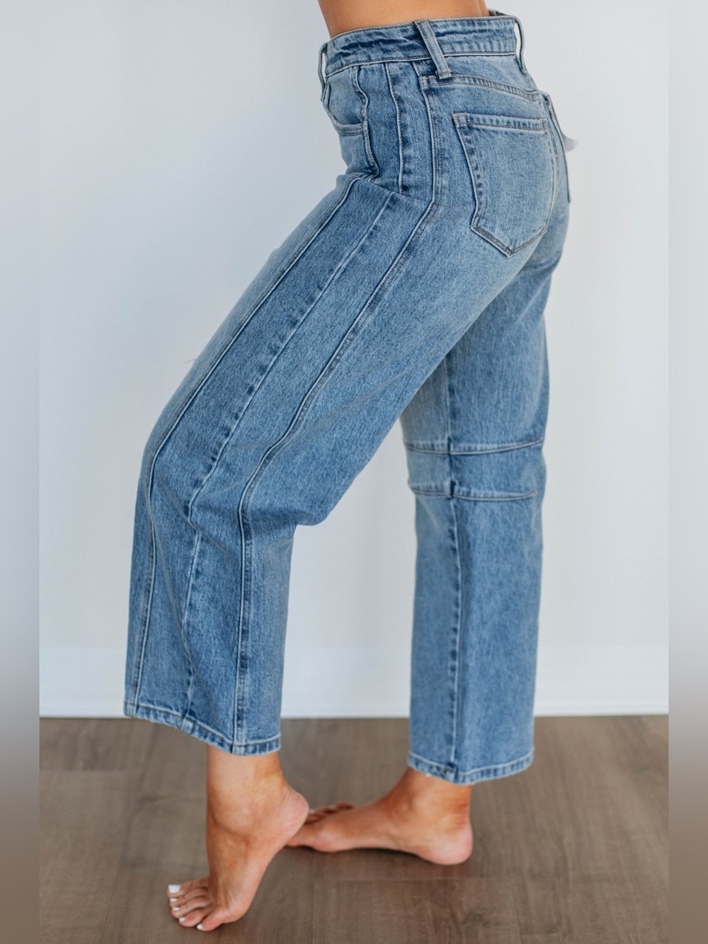 Vervet Barrel Kate Jeans - Medium Wash - Picture 2 of 13